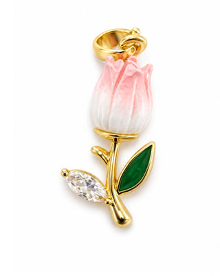 CHARM ROSA BLOOM GOLD