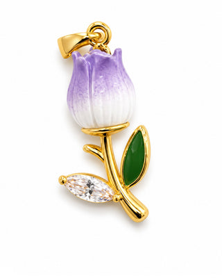 CHARM ROSA BLOOM GOLD