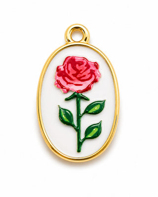 CHARM ROSA RED GOLD