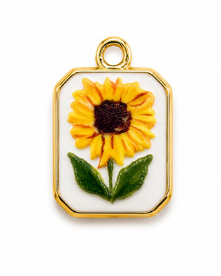 CHARM GIRASOLE GOLD