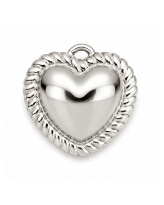CHARM CUORE CORNICE TWIST SILVER