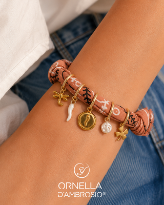 BRACCIALE BANDANA MOKA