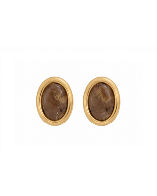 ORECCHINI MINI OVAL