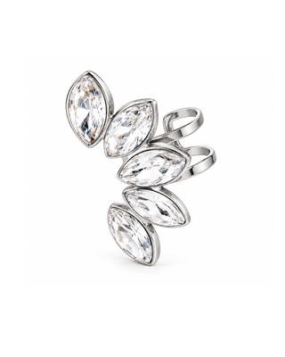 EARCUFF LEAF CRYSTAL
