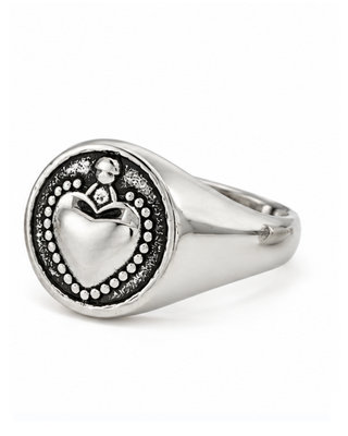 ANELLO SIGILLO SACRO CUORE