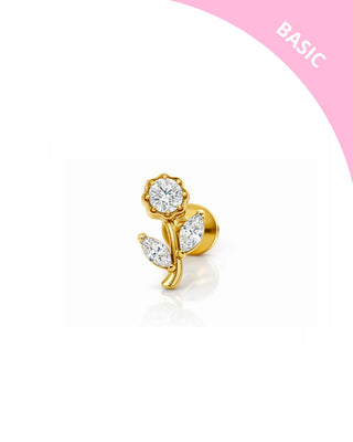 PIERCING FLOWER STEM