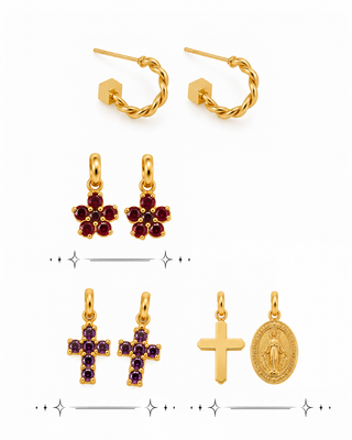 SET ORECCHINI DEVOTION