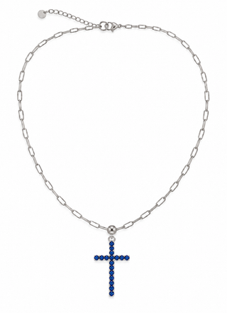 COLLANA CROSS silver