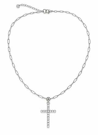 COLLANA CROSS silver