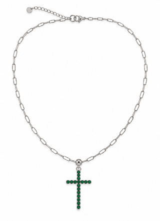 COLLANA CROSS silver