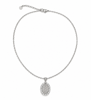 COLLANA MADONNINA COLOR silver