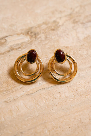 ORECCHINI DOUBLE CIRCLE