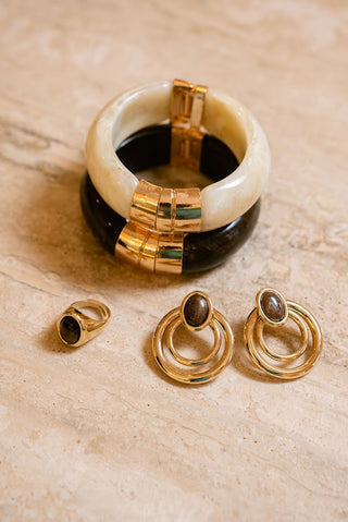 ORECCHINI DOUBLE CIRCLE