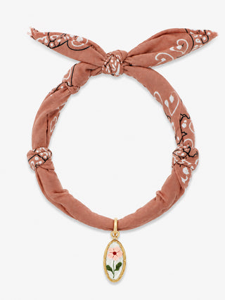 COLLANA BANDANA INCANTO MOKA