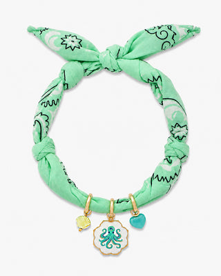 COLLANA BANDANA ACQUAMARINA