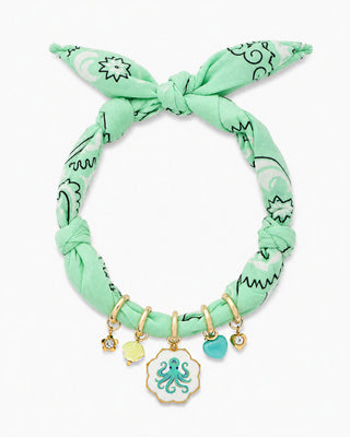COLLANA BANDANA ACQUAMARINA