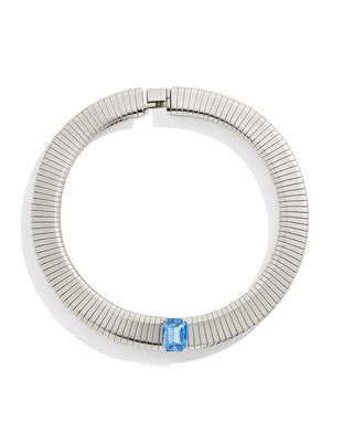 COLLANA COBRA STONE ARGENTO