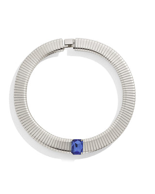 COLLANA COBRA STONE ARGENTO