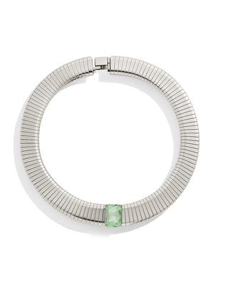 COLLANA COBRA STONE ARGENTO