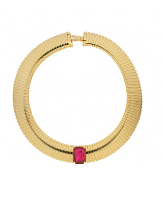 COLLANA COBRA STONE ORO