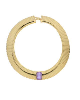 COLLANA COBRA STONE ORO