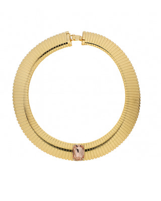 COLLANA COBRA STONE ORO