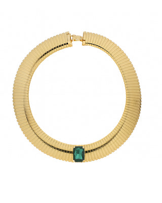 COLLANA COBRA STONE ORO