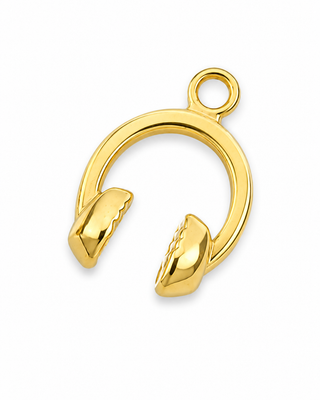 CHARM CUFFIE DJ GOLD