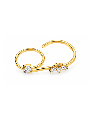 ANELLO DOPPIO IN ACCIAIO