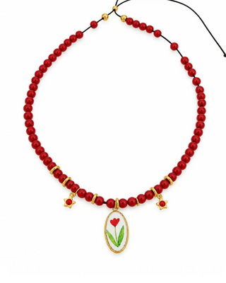 COLLANA RED TULIP