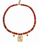 COLLANA FLOWER TERRACOTTA