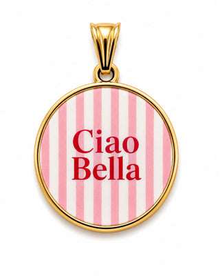 CHARM CIAO BELLA PINK GOLD