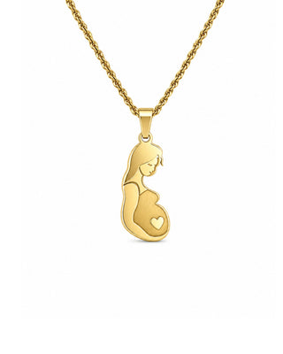 COLLANA MUM TO BE SILVER