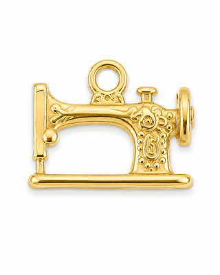 CHARM MACCHINA DA CUCIRE GOLD