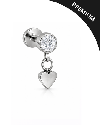 PIERCING HEART DROP
